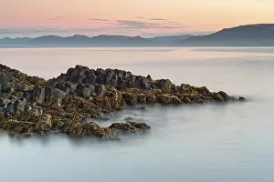 Icelandic Coast Imprime: Basalt columns, columnar basalt