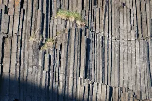 Basalt Columns Iceland Imprime: Basalt columns, columnar basalt
