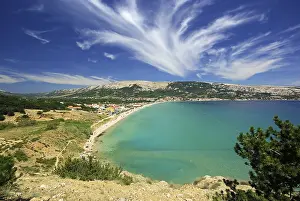 Adriatic Sea Landscape Imprime: Baska