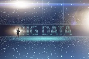 Big Data Analysis Imprime: Big data concept with data mining analyst