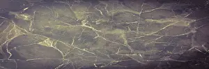 Elegant Interior Design Imprime: Black marble patterned texture background