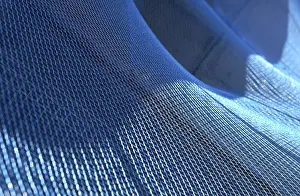 Light Blue Background Imprime: Blue nets