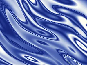 Arte Digital Imprime: Pauta de onda azul.