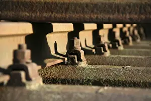 Deserted Railway Section Imprime: Bolt