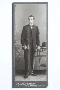 Childhood Photography Imprime: Boy after confirmation, visit format