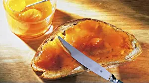 Basic Food Nutrition Imprime: Breakfast, bread with jam, Germany