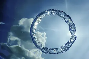 Underwater Ring Imprime: Bubble Ring Underwater, Ring Bubble