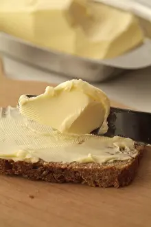 Fresh Bread Nutrition Imprime: Buttered bread