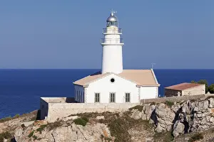 Blue Sky Lighthouse View Imprime: Capdepera Lighthouse, Punta de Capdepera