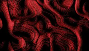 Modern Technology Background Imprime: A captivating 3D render showcasing dynamic