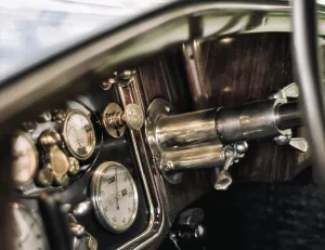 Deserted Roads Imprime: Oldtimer