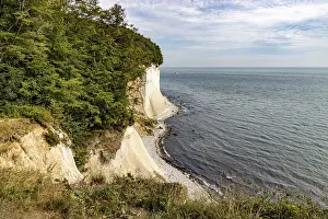 Steep Cliff Landscape Imprime: Chalk cliffs