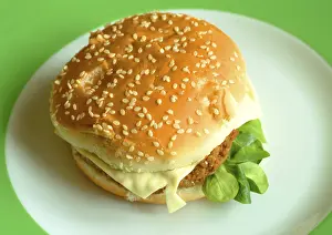 High Calorie Burger Imprime: Cheeseburger