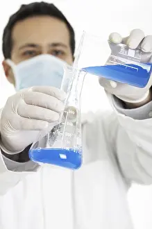 Laboratory Chemist Imprime: Chemist in a lab