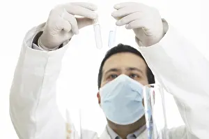 Lab Assistant Imprime: Chemist in a lab
