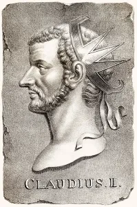 Ancient Rome Emperor Imprime: Claudius II oder Claudius Gothicus