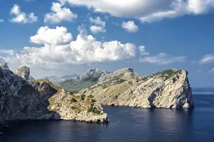 Steep Cliff Landscape Imprime: Cliffs on Majorca