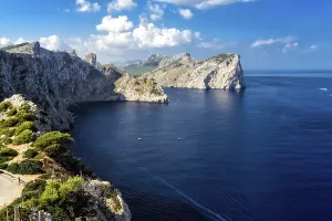 Rocky Coastline Spain Imprime: Cliffs on Majorca