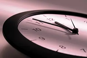 Time Pressure Image Imprime: Clock - five to twelve
