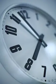 Studio Shot Of A Clock Imprime: Clockface