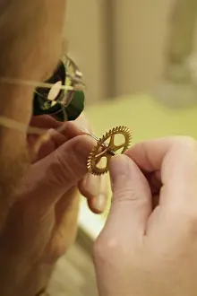 Watchmaker Profession Imprime: Clockmaker restore clock