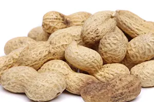 Close Up Peanuts Imprime: Close-up of some peanuts. background of some peanuts