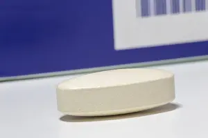 Medical Concept Image Imprime: Close-up of a tablet