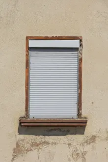 Deserted Window Imprime: Closed window, closed