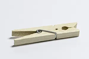Deserted Laundry Room Imprime: Clothes peg