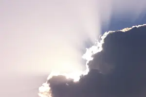 Backlit Photography Imprime: Cloud