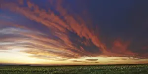 Empty Sky With Clouds Imprime: Cloud front approaching