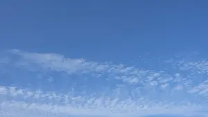 Deserted Landscape Europe Imprime: Cloud formation in the sky, background