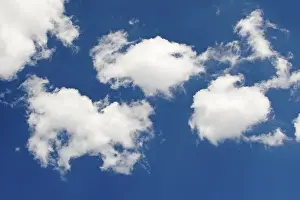 Nice Weather Conditions Imprime: Cloud formations, blue sky
