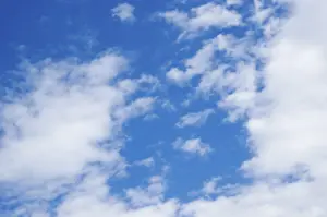 Cloudy Skies Background Imprime: Clouds