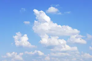 Cloudy European Sky Imprime: Clouds