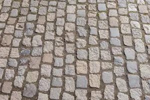 Deserted Road Surface Imprime: Cobblestone