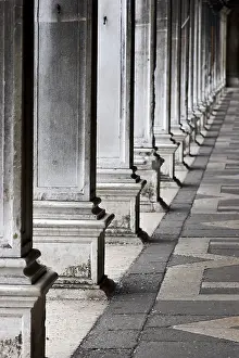 Piazza San Marco Square Imprime: Columns