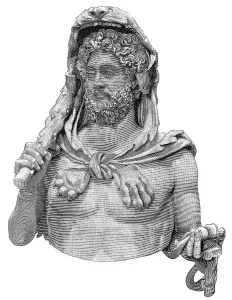 Marcus Aurelius Statue Imprime: Commodus or Marcus Aurelius Commodus Antoninus Augustus