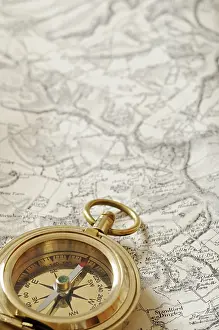 Adventure Expedition Imprime: Compass and Map