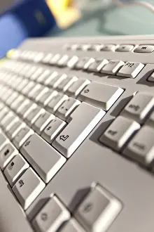 Computer Keyboard Imprime: Computer keyboard with focus on the Enter key