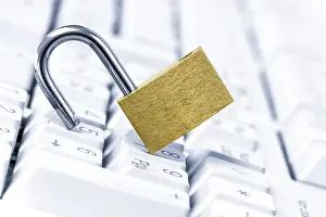 Data Protection Concept Imprime: Computer security break up