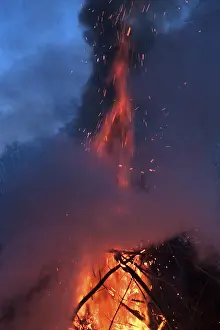 Easter Fire Imprime: Conflagration, Easter fire