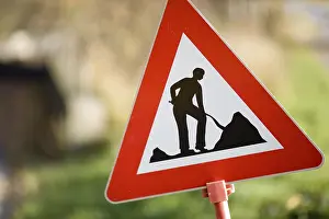 Road Safety Signs Imprime: In construction