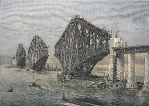 Forth Bridge Construction Imprime: Construction of The Forth Bridge