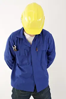 Manual Labor Imprime: Construction worker