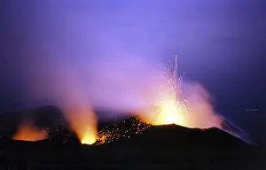 Stromboli Volcano Eruption Imprime: Convulsion