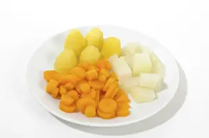 Cutout Food Imprime: Cooked vegetable