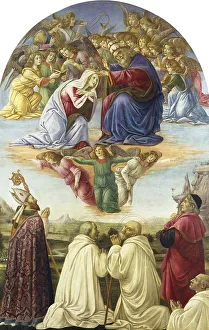 Digitally Restored Artworks Imprime: The Coronation Of The Virgin (ca)