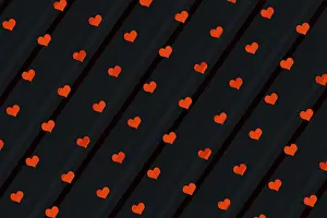 Symbolic Heart Shape Image Imprime: Creative abstract heart pattern background texture