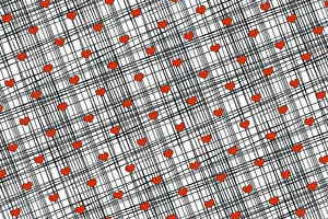 Symbolic Heart Shape Image Imprime: Creative abstract heart pattern background texture